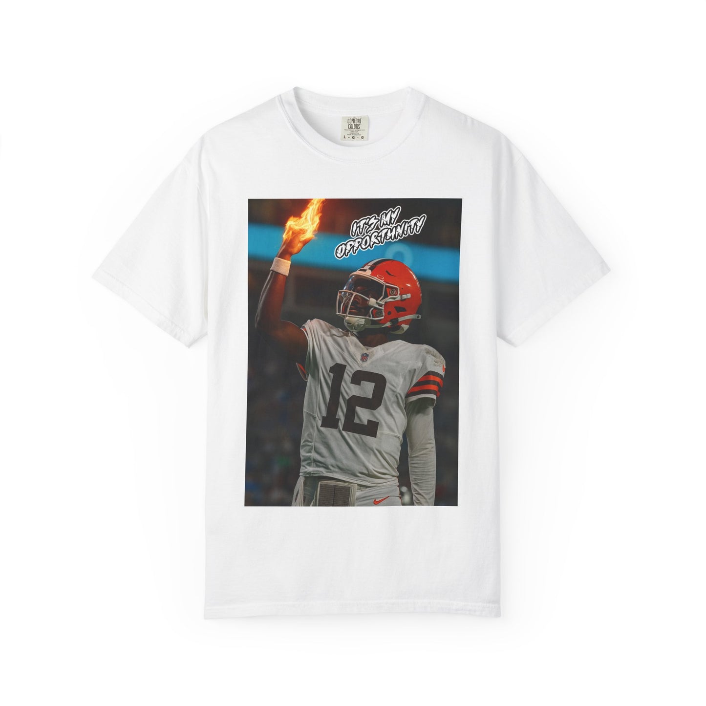 Garment-Dyed T-shirt - Shedeur Sanders Design