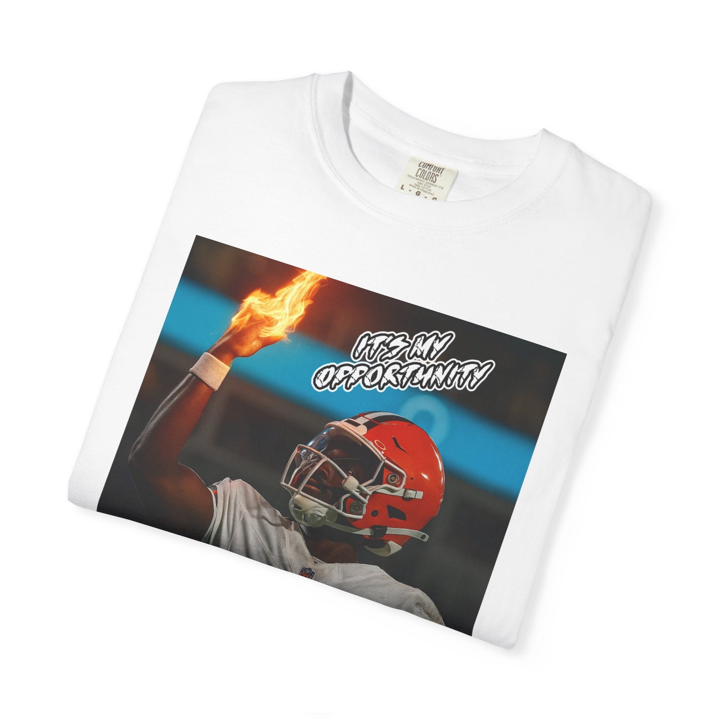 Garment-Dyed T-shirt - Shedeur Sanders Design