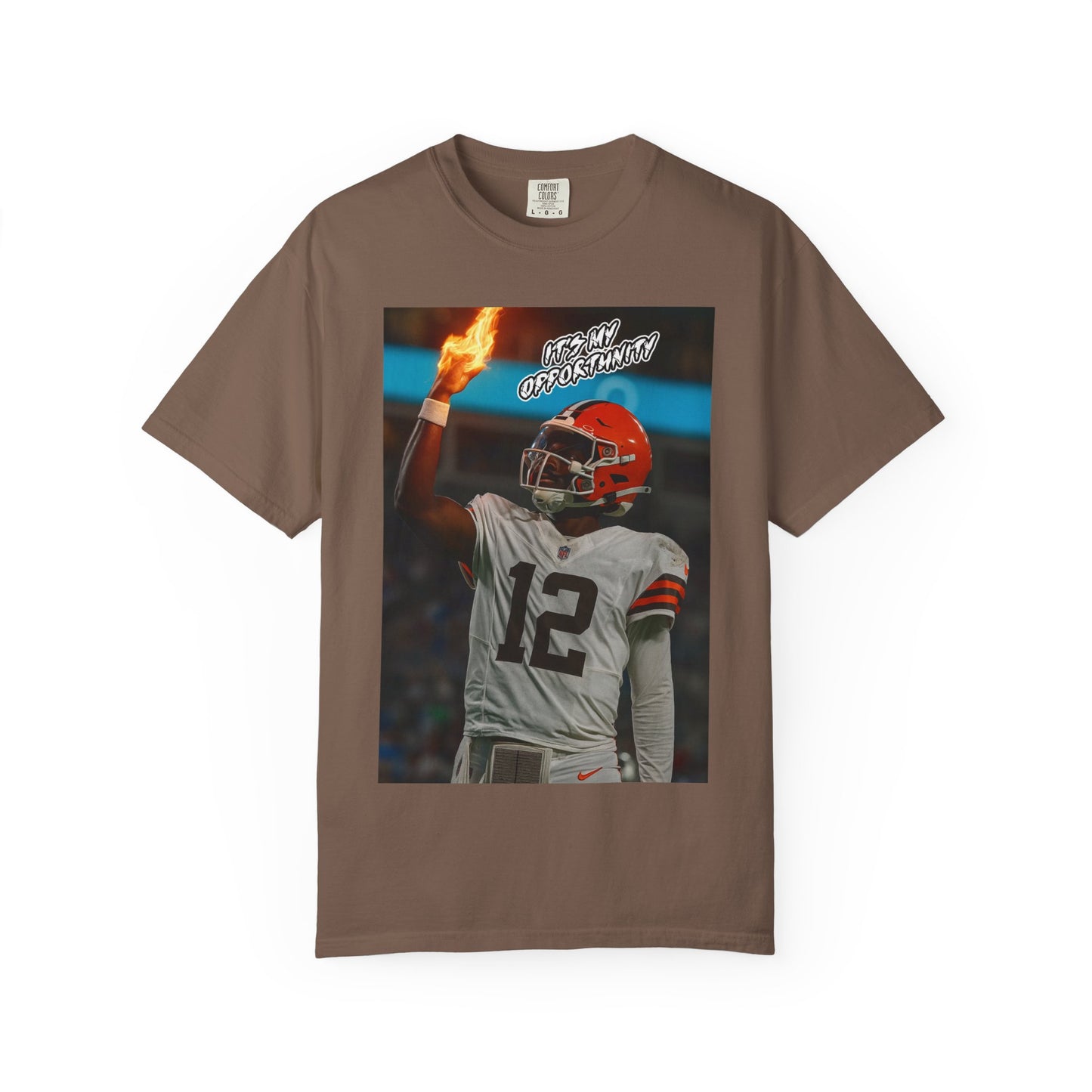 Garment-Dyed T-shirt - Shedeur Sanders Design
