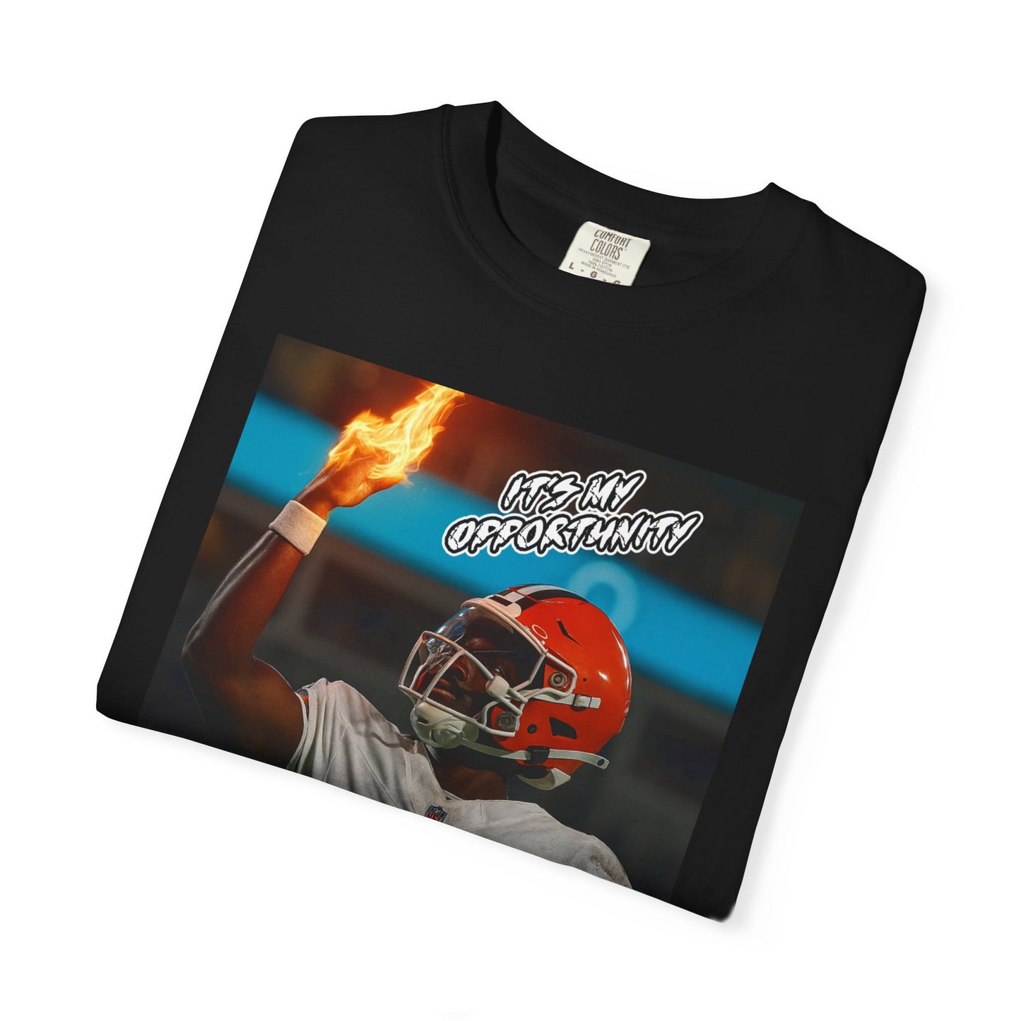 Garment-Dyed T-shirt - Shedeur Sanders Design