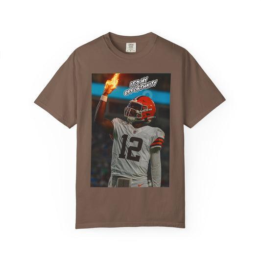 Garment-Dyed T-shirt - Shedeur Sanders Design