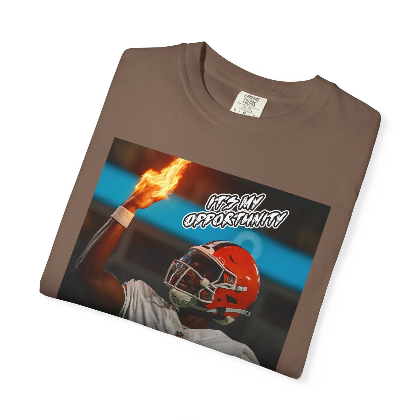 Garment-Dyed T-shirt - Shedeur Sanders Design
