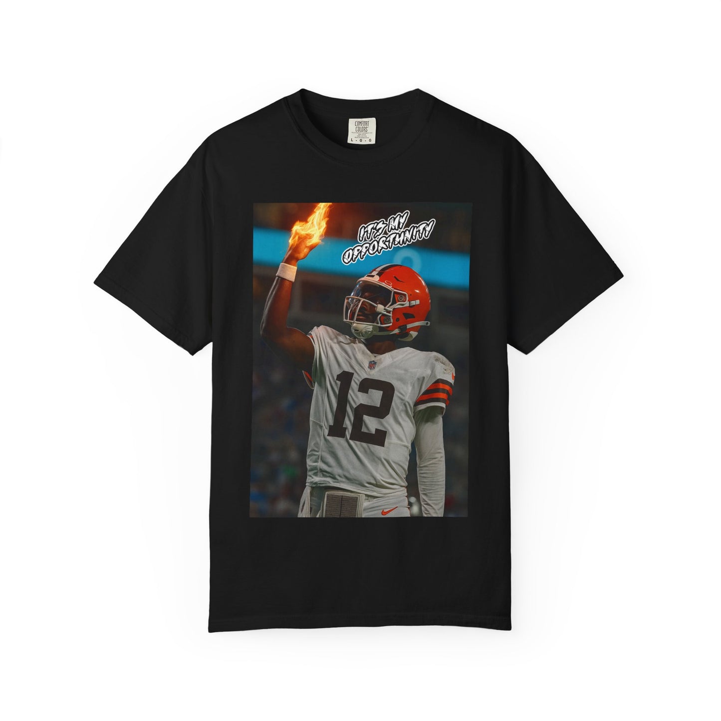 Garment-Dyed T-shirt - Shedeur Sanders Design