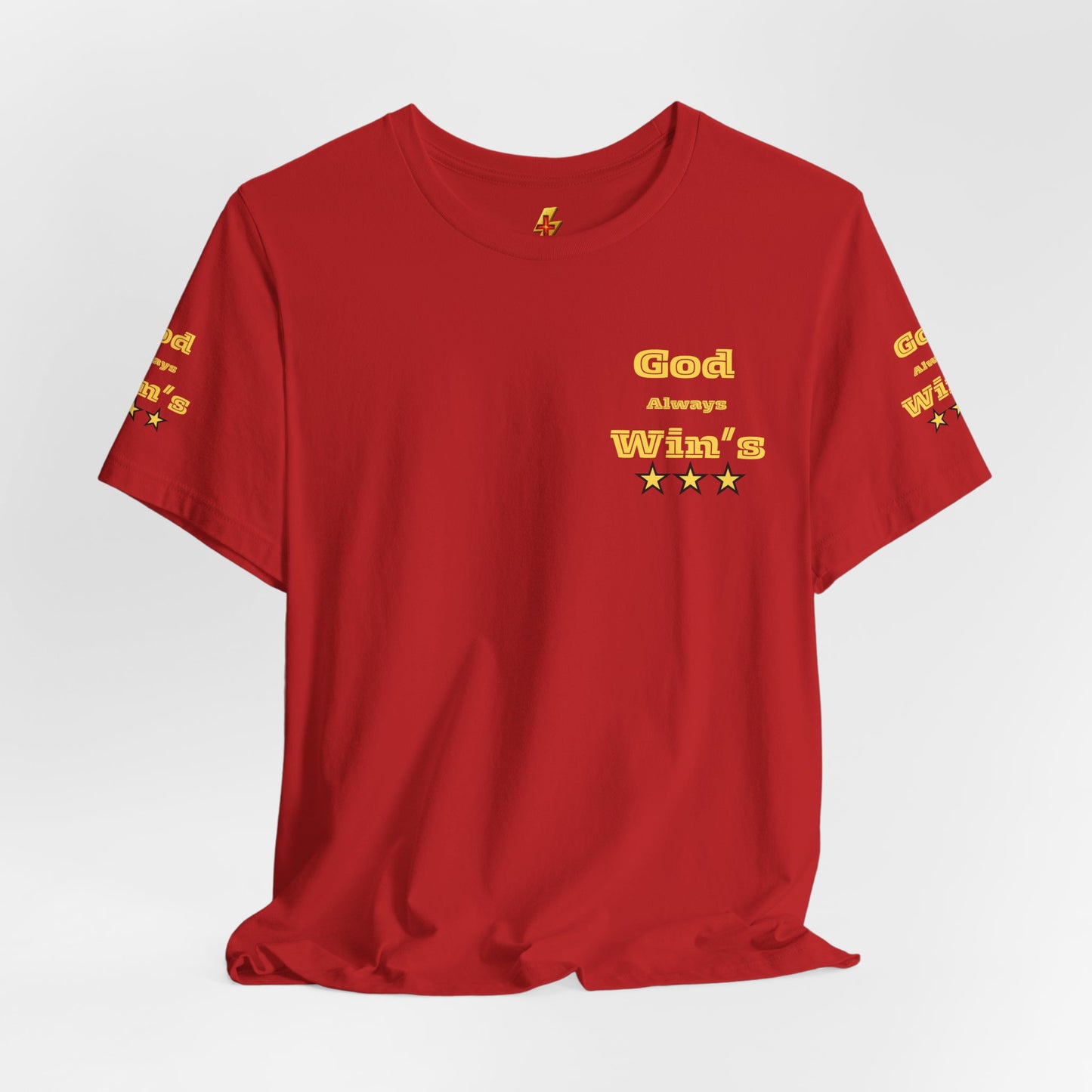 Inspirational God Always Wins T-Shirt